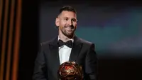 Ballon d'Or Kedelapan Lionel Messi  (AFP)