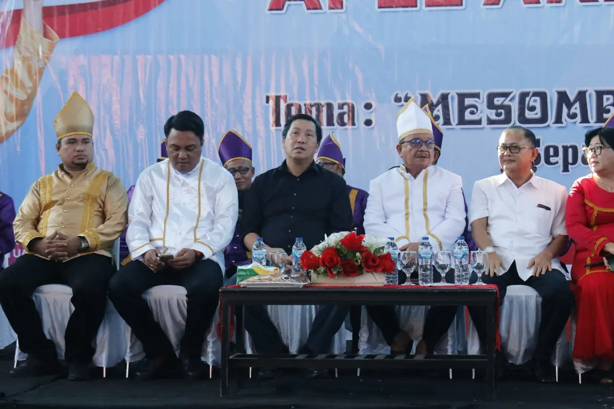 Steven Kandouw Soroti Keberagaman yang Harmonis Saat Hadiri Apel Akbar di Kota Bitung