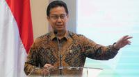Menteri Kesehatan RI Budi Gunadi Sadikin menandatangani Cover Letter Proposal Pandemic Fund Indonesia sebagai wujud komitmen Pemerintah dalam kesiapan penanganan pandemi selanjutnya di Gedung Kemenkes RI Jakarta pada Rabu, 17 Mei 2023. (Dok Kementerian Kesehatan RI)