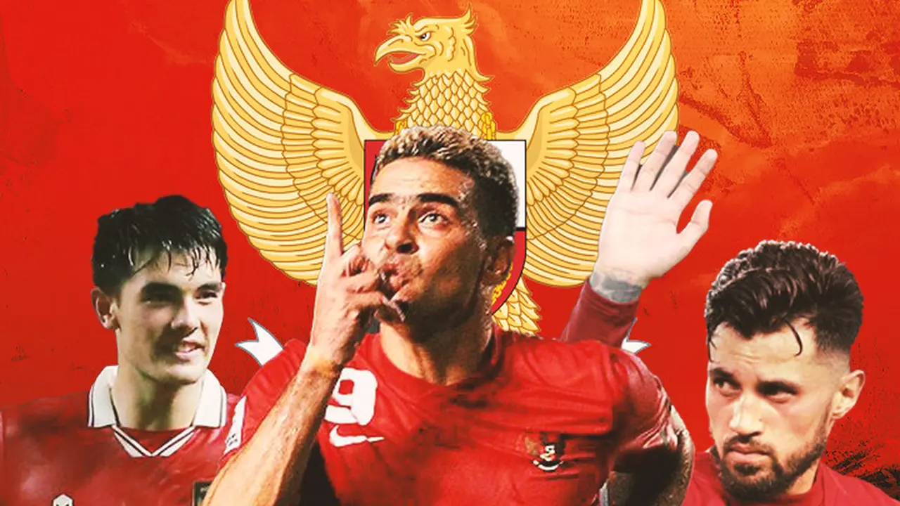 Timnas Indonesia - Cristian Gonzales, Stefano Lilipaly, Elkan Baggott