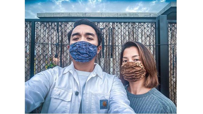 Dipha Barus dan istri (Sumber: Instagram/diphabarus)