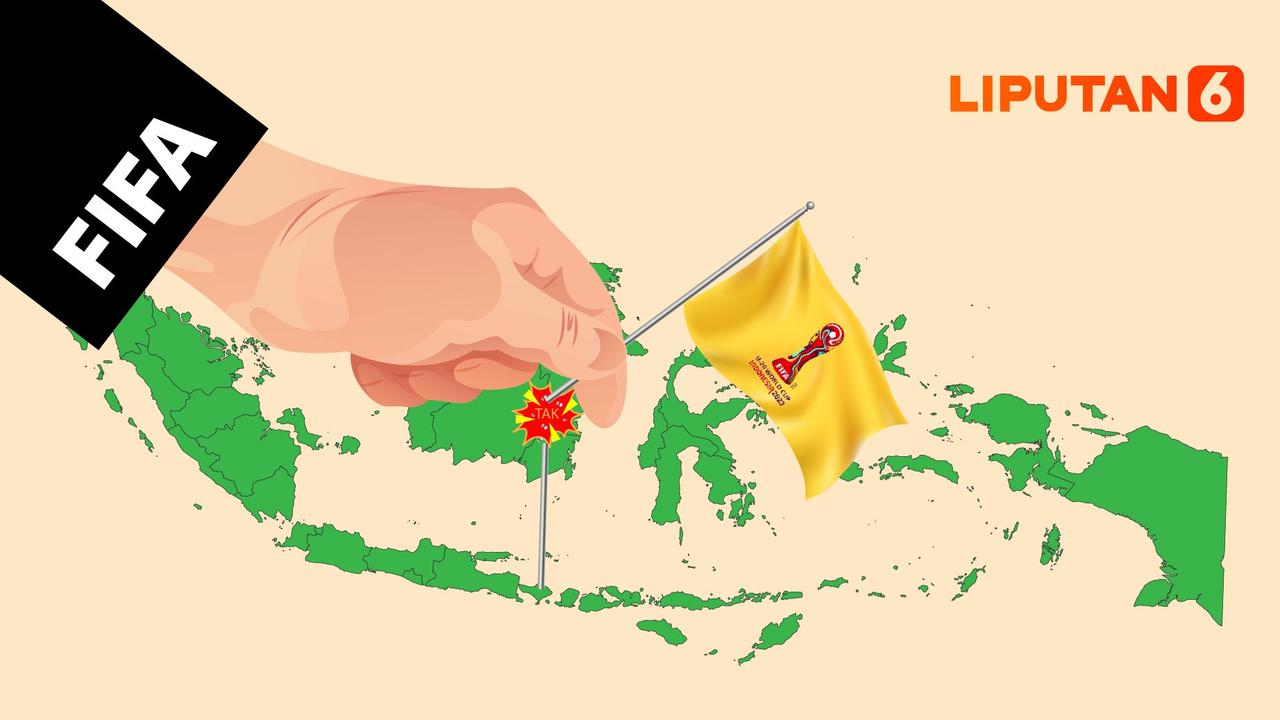 Banner Infografis FIFA Batalkan Drawing Piala Dunia U-20 2023 di Bali, Indonesia Menanti Sanksi? (Liputan6.com/Abdillah)