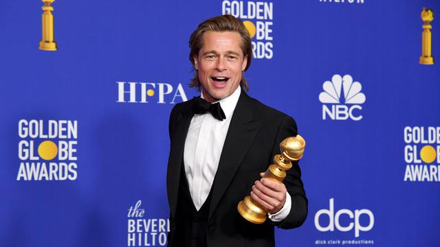 Brad Pitt Sabet Aktor Pendukung Terbaik Golden Globes 2020