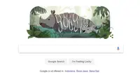 Google ikut merayakan hari jadi ke-25 Taman Nasional Ujung Kulon yang terletak di ujung barat Pulau Jawa (Sumber: Google)