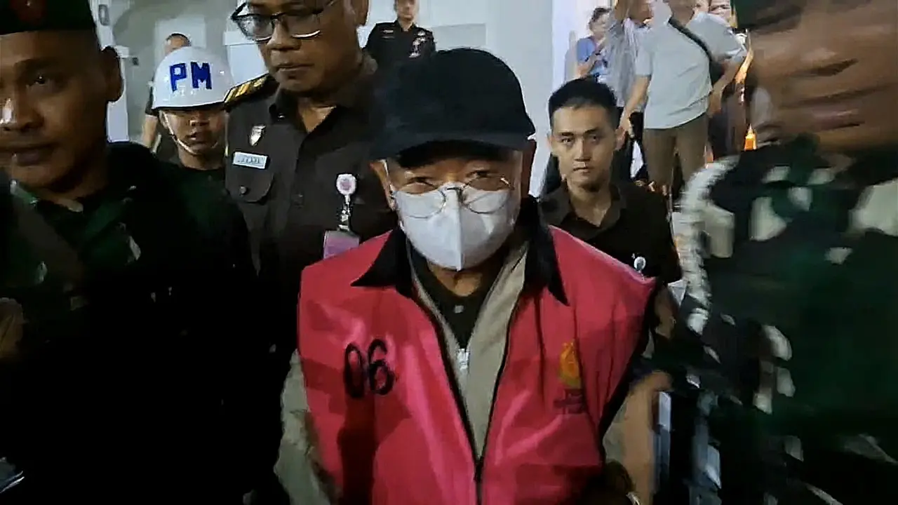 TSS, seorang pengusaha di Kota Bandar Lampung menjadi tersangka baru dalam kasus mafia tanah milik Kemenag RI. Foto : (Liputan6.com/Ardi).