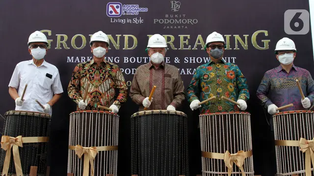 Ground Breaking Bukit Podomoro Jakarta