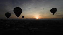 Teotihuacan merupakan situs arkeologi besar dan juga objek wisata terletak di lembah Meksiko, yang memiliki situs-situs kuno dari sebelum masehi. (AP Photo/Marco Ugarte)