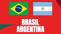 Kualifikasi Piala Dunia 2026 - Brasil Vs Argentina (Bola.com/Adreanus Titus)