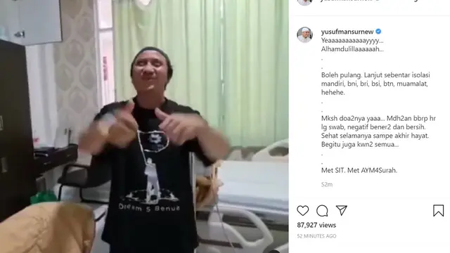 Ustaz Yusuf Mansur (Foto: Instagram/@yusufmansurnew)