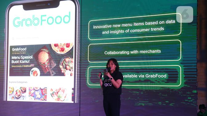 Peluncuran GrabFood Signature di Jakarta, Rabu (30/10/2019). (/ Keenan)