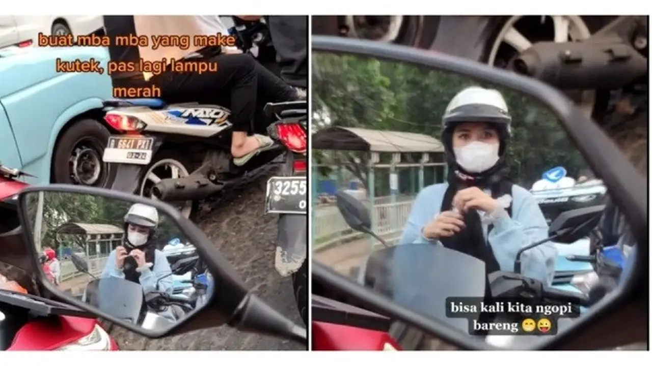 pengendara wanita