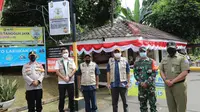 Polda Metro Jaya meninjau beberapa lokasi Kampung Tangguh di DKI Jakarta. Polisi optimis programnya mampu menekan angka penambahan Covid-19 di DKI Jakarta.