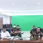 Video Conference antara Kejati Riau dengan Jampidum membahas restorative justice kecelakaan lalu lintas. (Liputan6.com/M Syukur)