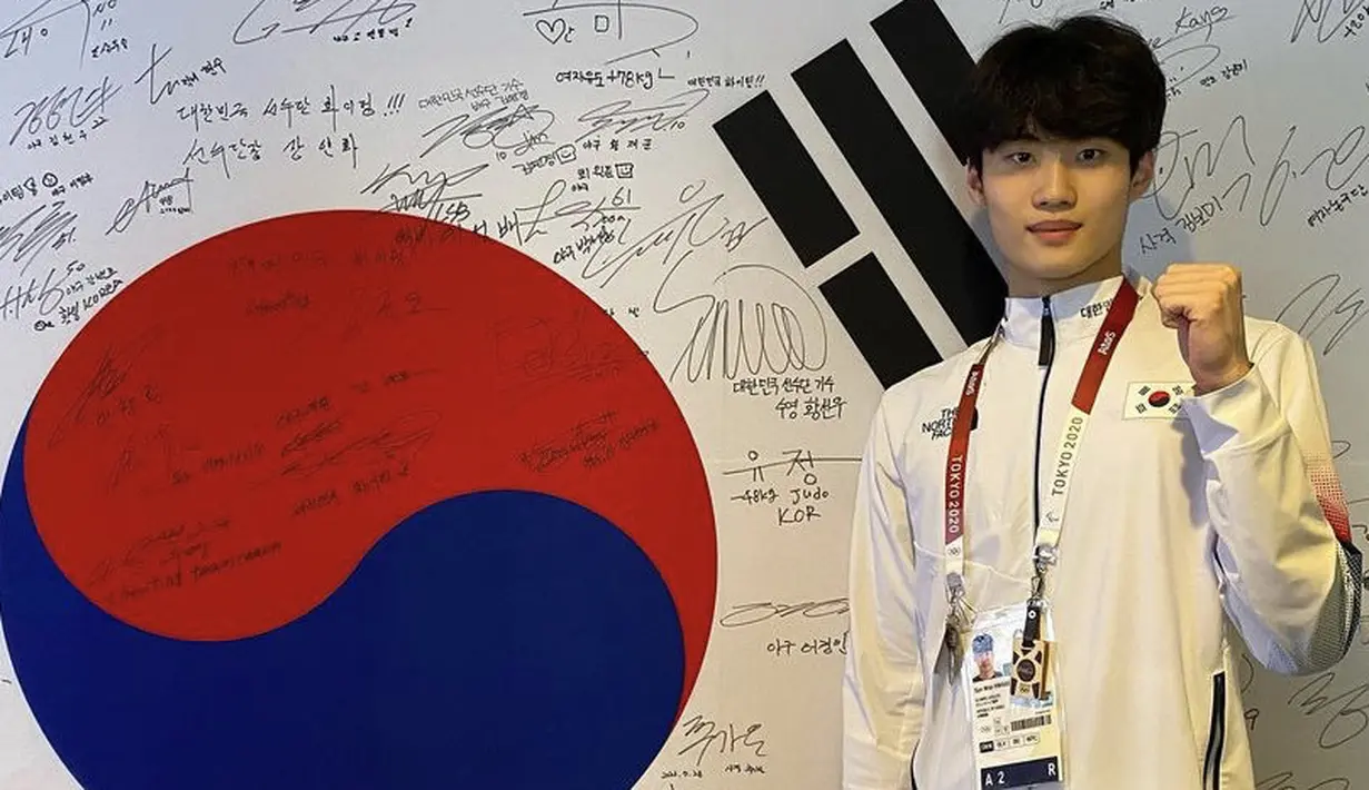 Sunwoo bersekolah di Seoul Athletics High School. Dan sudah menggeluti dunia renang sejak usianya 5 tahun. Dok. Instagram Hwang Sun Woo