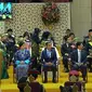 Presiden Jokowi menghadiri Royal Bersanding Pangeran Abdul Mateen dan Anisha Rosnah. (dok. Screenshoot Youtube RTB News)