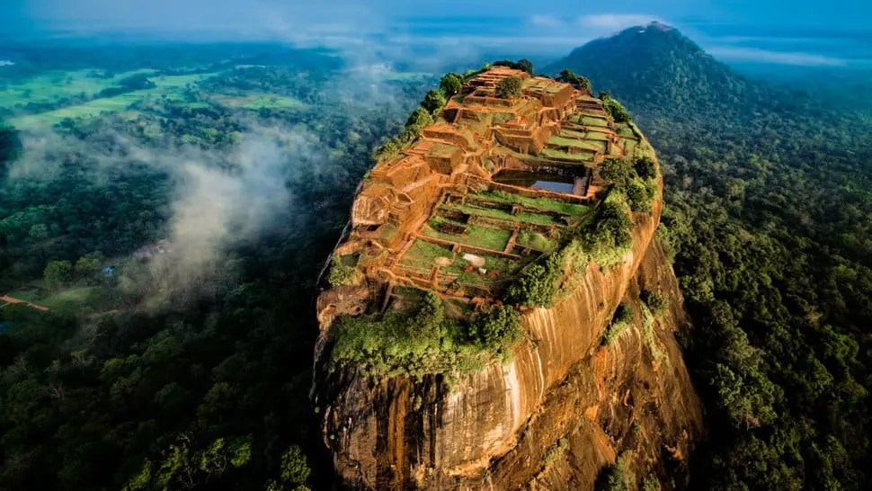 Foto indah Sigiriya, Sri Lanka (Doc: jcourtial/ Dronestagram)