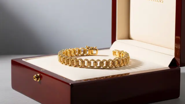 Model Gelang Emas Motif Cincin Sambung