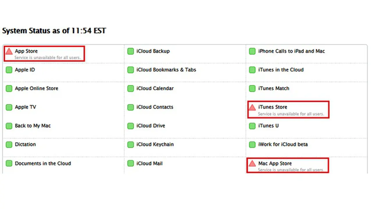Situs Apple Store dan iTunes Tumbang