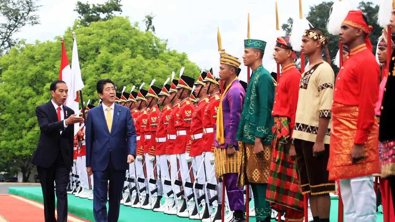 JOkowi dan PM Jepang