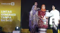 Ketua Dekranasda Provinsi Sumsel Terima Anugerah Tokoh Inspiratif di Festival6/Stella Maris.