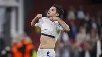 Kevin Diks ketika membela Copenhagen di UEFA Conference League. (Liselotte Sabroe / SCANPIX DENMARK / AFP)