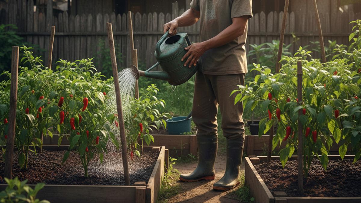 Tips Menggunakan Air Cucian Beras untuk Tanaman Cabai, Campur dengan Micin