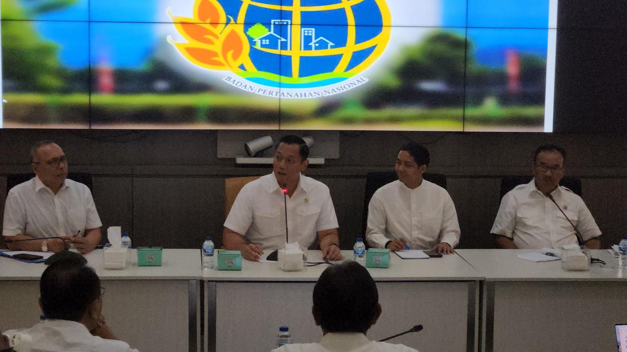 Menteri Agraria dan Tata Ruang/Kepala Badan Pertanahan Nasional (ATR/BPN), Agus Harimurti Yudhoyono (AHY) (Bachtiarudin Alam/Merdeka.com)