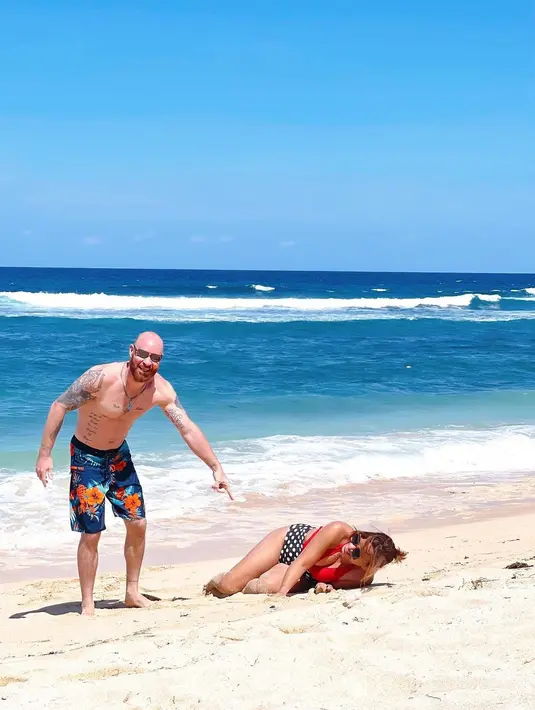 Melaney Ricardo dan Tyson Lynch (Instagram/melaney_ricardo)