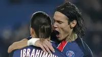 Laurent Blanc Sanjung Duet Ibrahimovic-Cavani di PSG