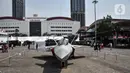 Salah satu produk alutsista dipamerkan di halaman Indo Defence 2022 Expo & Forum di JIExpo, Kemayoran, Jakarta, Rabu (2/11/2022). Kementerian Pertahanan bersama PT Napindo Media Ashatama menggelar pameran industri pertahanan terbesar se-Asia Tenggara bertemakan “Peace, Prosperity, Strong Defence” yang diikuti 905 perusahaan dari 59 negara dan berlangsung hingga 5 November mendatang. (merdeka.com/Iqbal S. Nugroho)