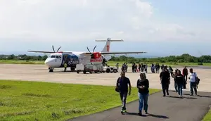 Abu Anak Krakatau Ganggu Penerbangan, Rute Banyuwangi-Jakarta Batal