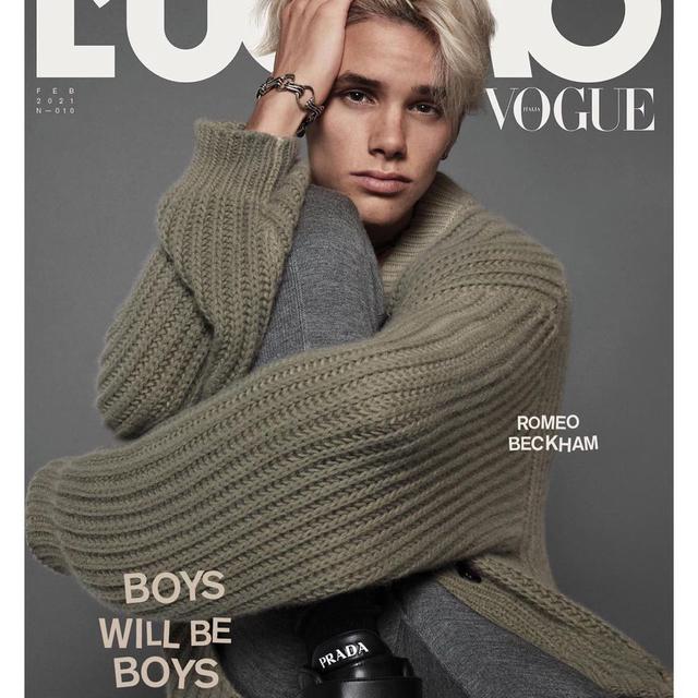 Perdana Jadi Model Cover Majalah Romeo Beckham Tuai Banyak Pujian Fashion Fimela Com