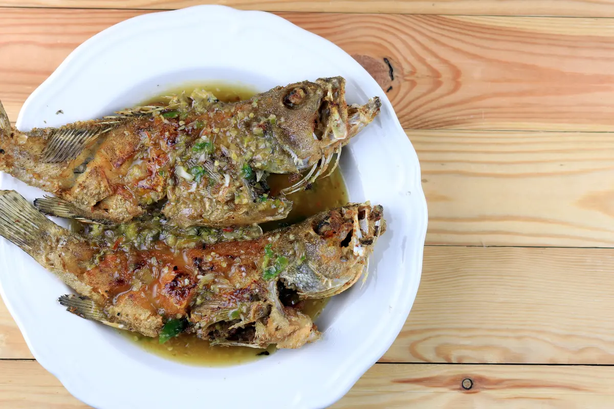 ikan sambal ijo