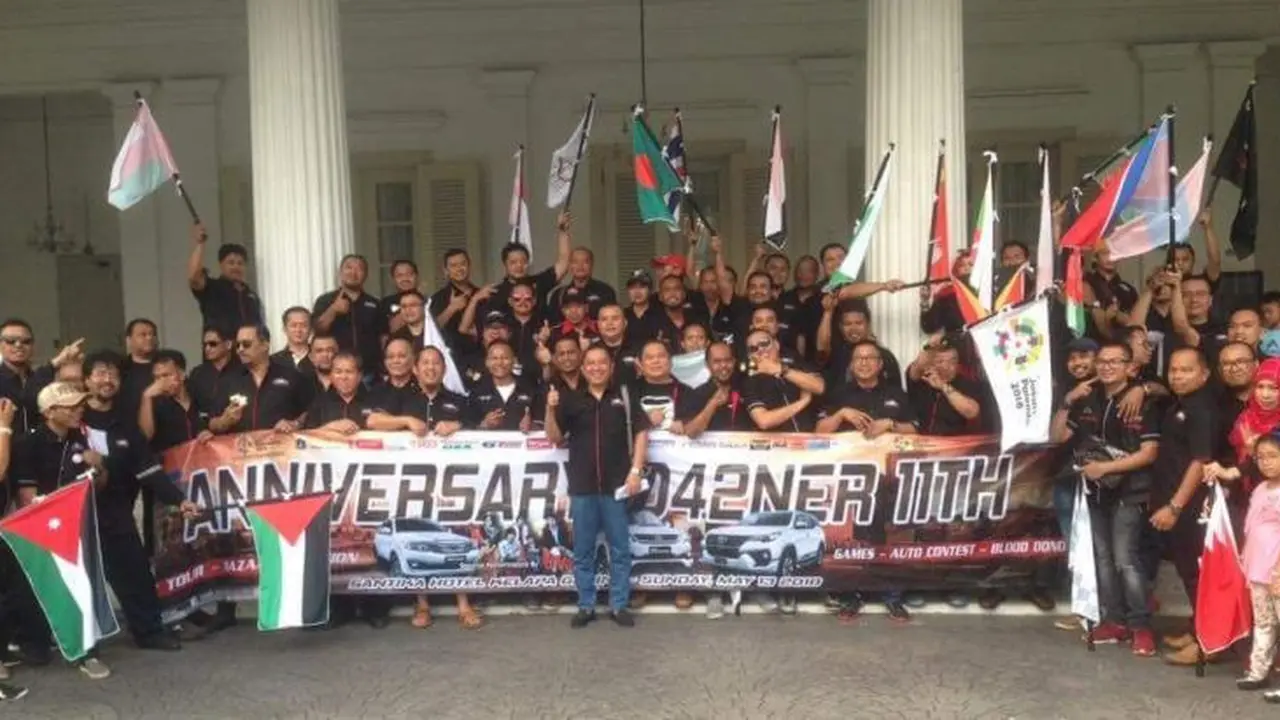 Komunitas ID42NER di Balai Kota