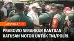 Menteri Pertahanan, Prabowo Subianto memanfaatkan libur akhir pekan dengan mengunjungi Tuban, Jawa Timur. Selain menyerahkan ratusan sepeda motor untuk anggota TNI/Polri, Prabowo juga mengunjungi Pondok Pesantren Langitan Widang.
