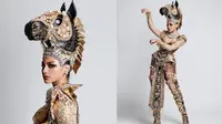 Potret Jihane Almira Pakai Kostum The Dashing of Equus Caballus, Raih Penghargaan. (Sumber: Instagram/jihanealmira)