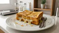 Cara Membuat Roti Panggang Isi Susu Teflon Sederhana, Empuk dan Praktis di Rumah
