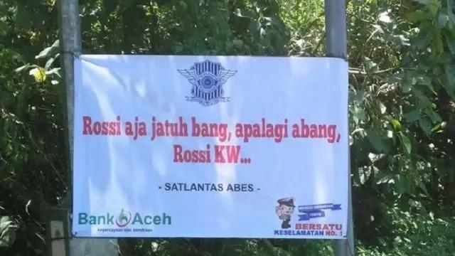 6 Imbauan 'Valentino Rossi' untuk Keselamatan Lalu Lintas Ini Kocak