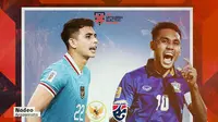 Piala AFF - Timnas Indonesia Vs Thailand - Nadeo Argawinata Vs Teerasil Dangda (Bola.com/Adreanus Titus)