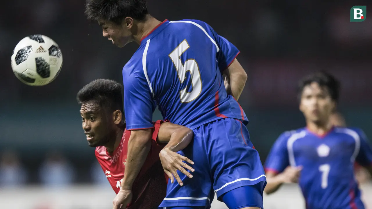Sepak Bola : Indonesia Vs Chinese Taipei