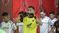 Reza Arya Pratama menjadi kiper utama PSM Makassar di BRI Liga 1 2022/2023. Hingga pekan ke-11 Liga 1, posisi Reza tak tergantikan di bawah mistar gawang Pasukan Ramang. (Istimewa)