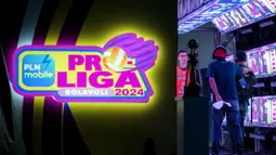 Kapten tim Jakarta Bhayangkara Presisi, Nizar Julfikar bersiap memasuki lapangan jelang laga grand final PLN Mobile Proliga 2024 menghadapi Jakarta LavAni Allobank Electric di Indonesia Arena, Senayan, Jakarta, Minggu (21/7/2024). Jakarta Bhayangkara Presisi menang 3-1 (28-30, 25-22, 25-22 dan 25-23) dan menjadi juara. (Bola.com/Bagaskara Lazuardi)