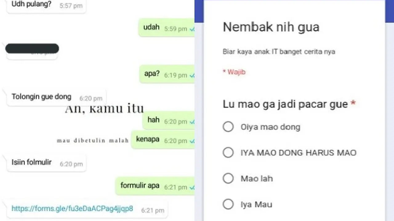 cara unik anak IT nembak gebetan