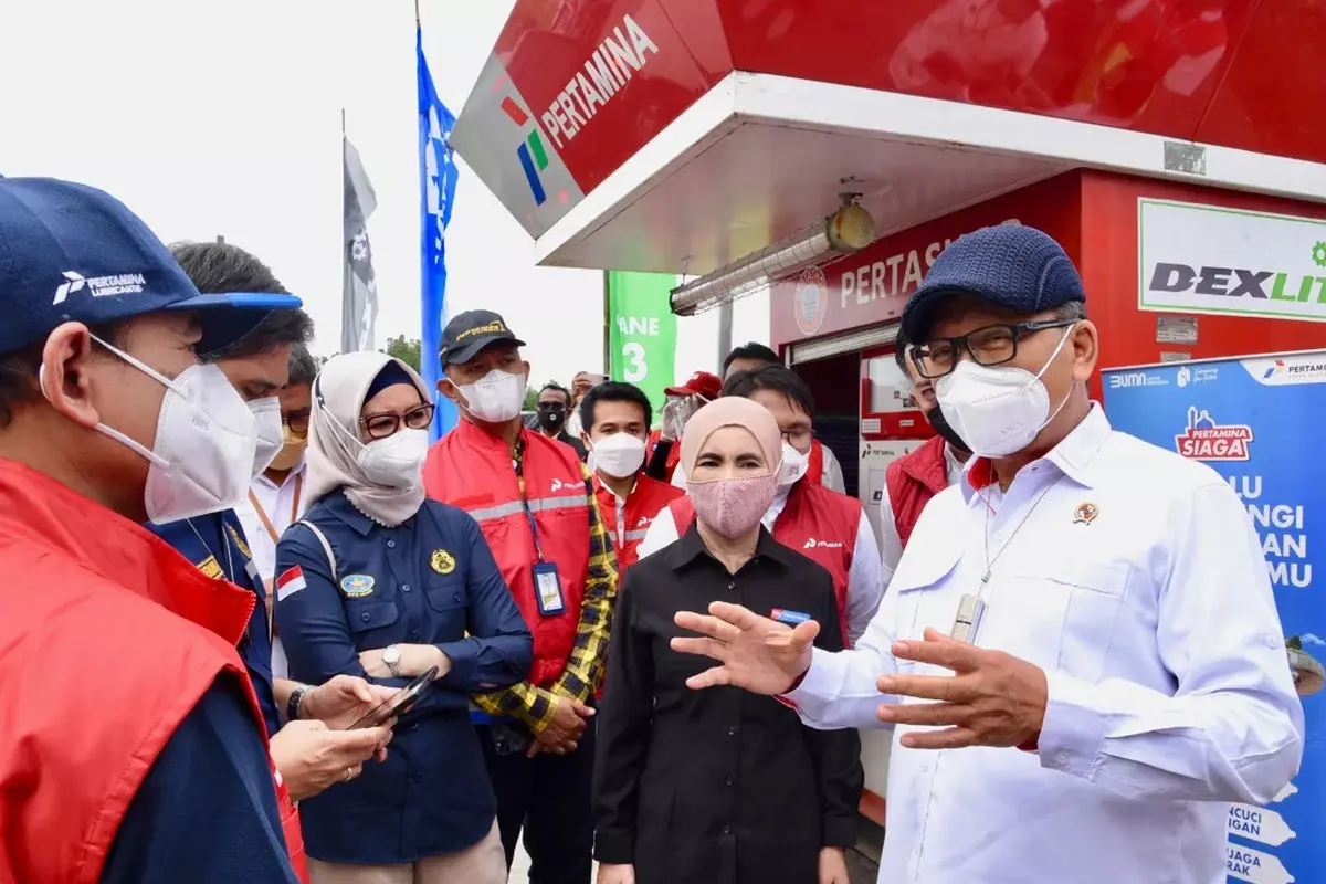 Sidak SPBU dan Kunjungi Kilang Balongan, Menteri ESDM Pastikan Pasokan BBM Mudik Lebaran Terjaga