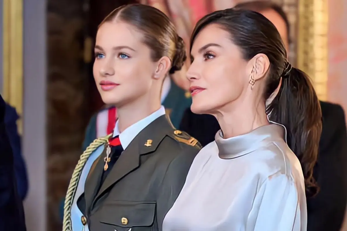 Tampilan Perdana Putri Leonor yang Terlihat Anggun dalam Balutan Seragam Militer di Upacara Paskah Militer Spanyol