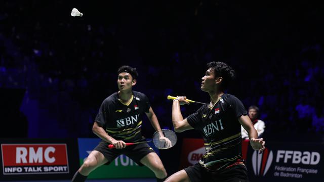 Bagas Maulana/Muhammad Shohibul Fikri - French Open 2023 - Bulu Tangkis