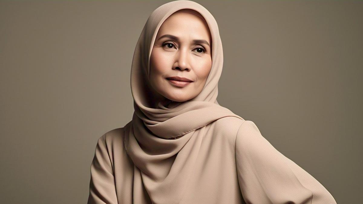 6 Rekomendasi Gamis Terbaru untuk Wanita Usia 50-an, Model Simpel dengan Kesan Natural