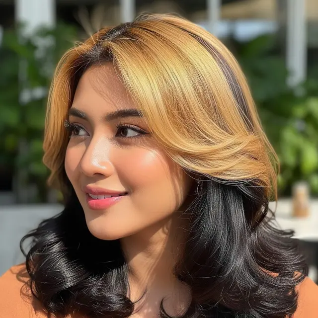 Model Rambut Pirang yang Cocok untuk Kulit Sawo Matang