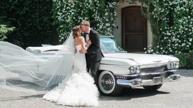 Hailie Jade Putri Eminem di Hari Pernikahannya. [@hailiejade]