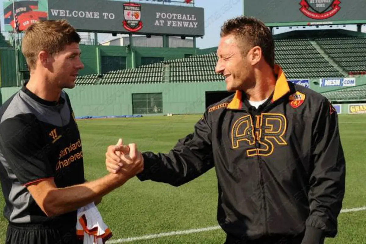 Steven Gerrard-Francesco Totti